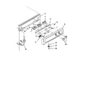 KitchenAid KUIS185FAL1 escutcheon/control components diagram