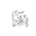 Craftsman 917377961 rotary lawn mower diagram