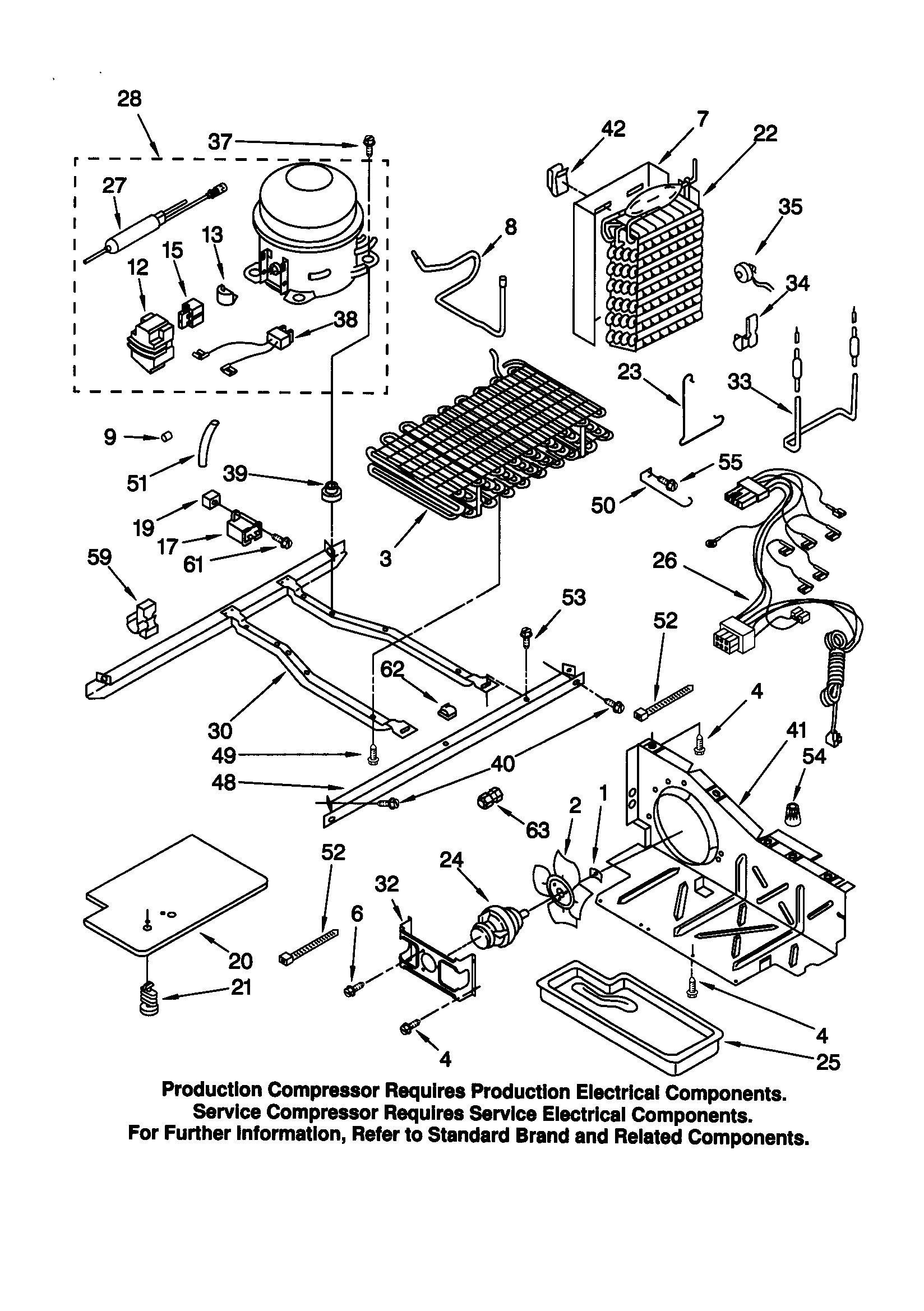 Kenmore 10659537990 unit diagram