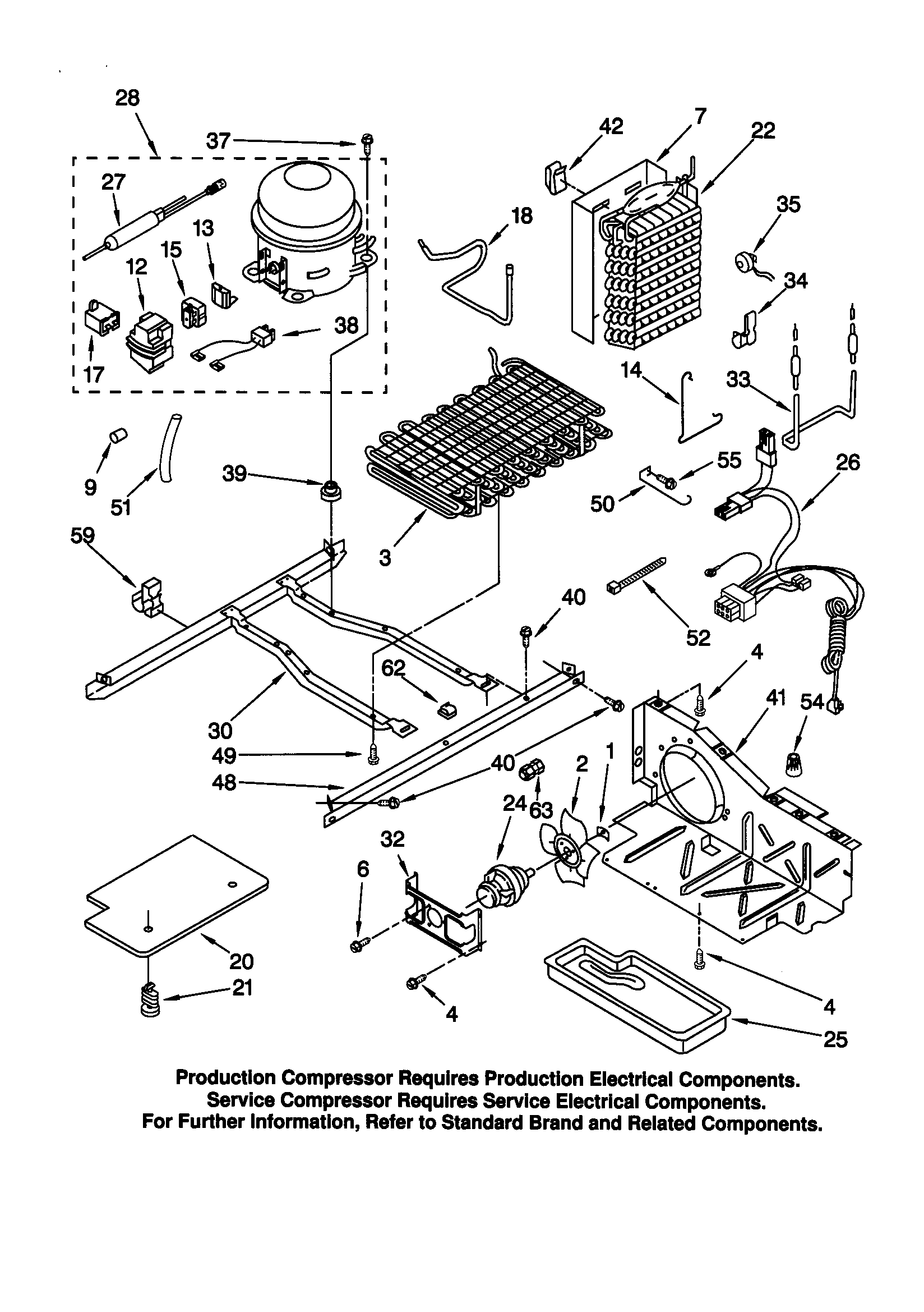 Kenmore 10659237990 unit diagram