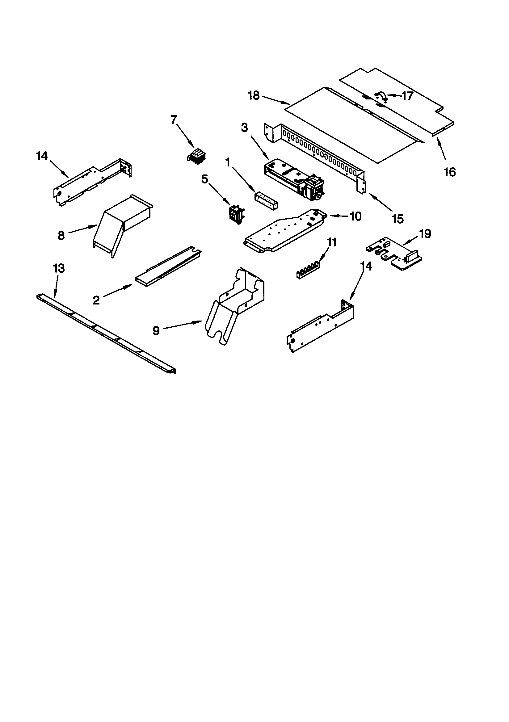 KitchenAid KEBS208DSS7 top venting diagram