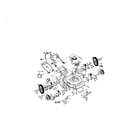 Craftsman 917387070 rotary lawn mower diagram