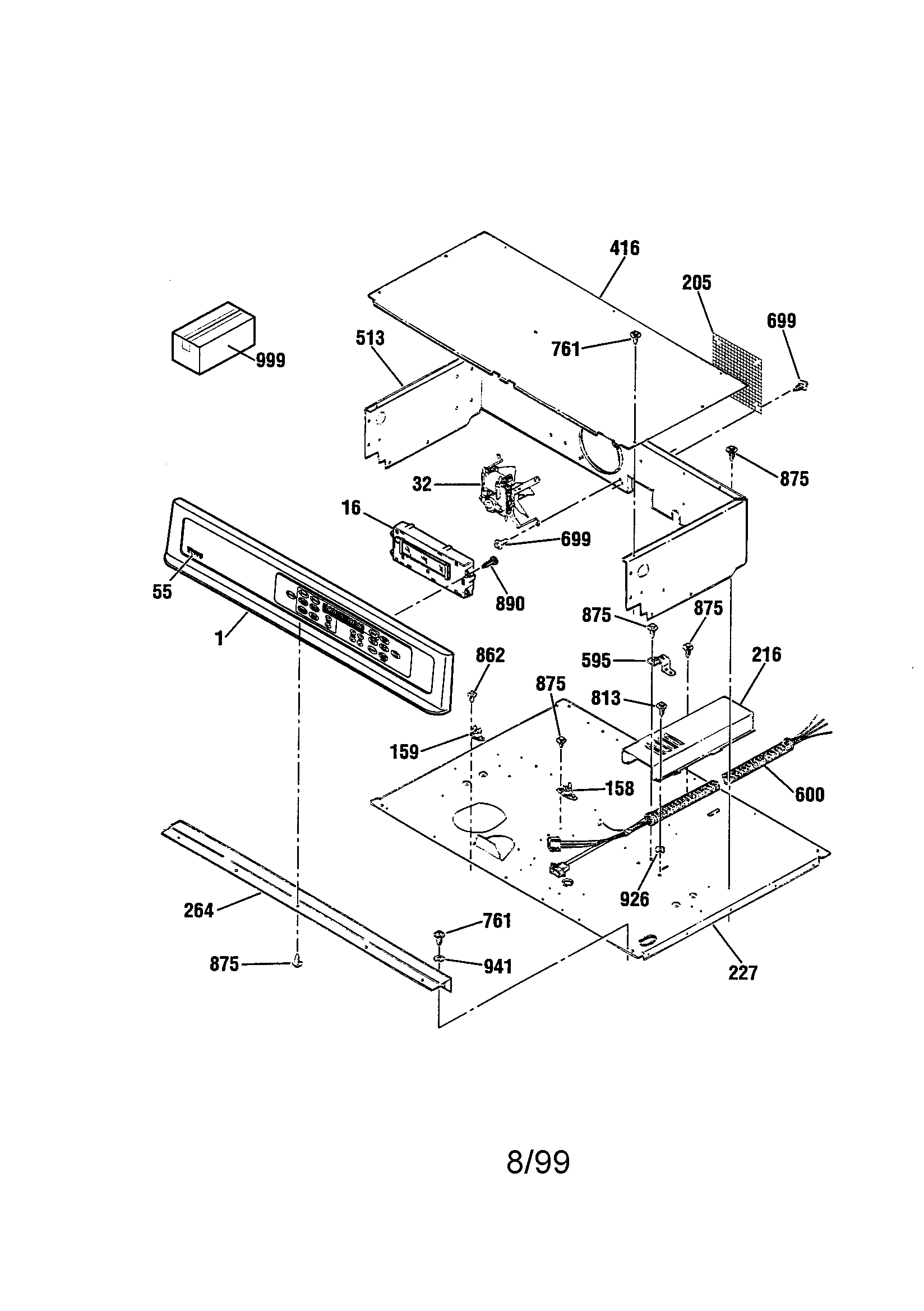Kenmore Elite 91149009990 control diagram