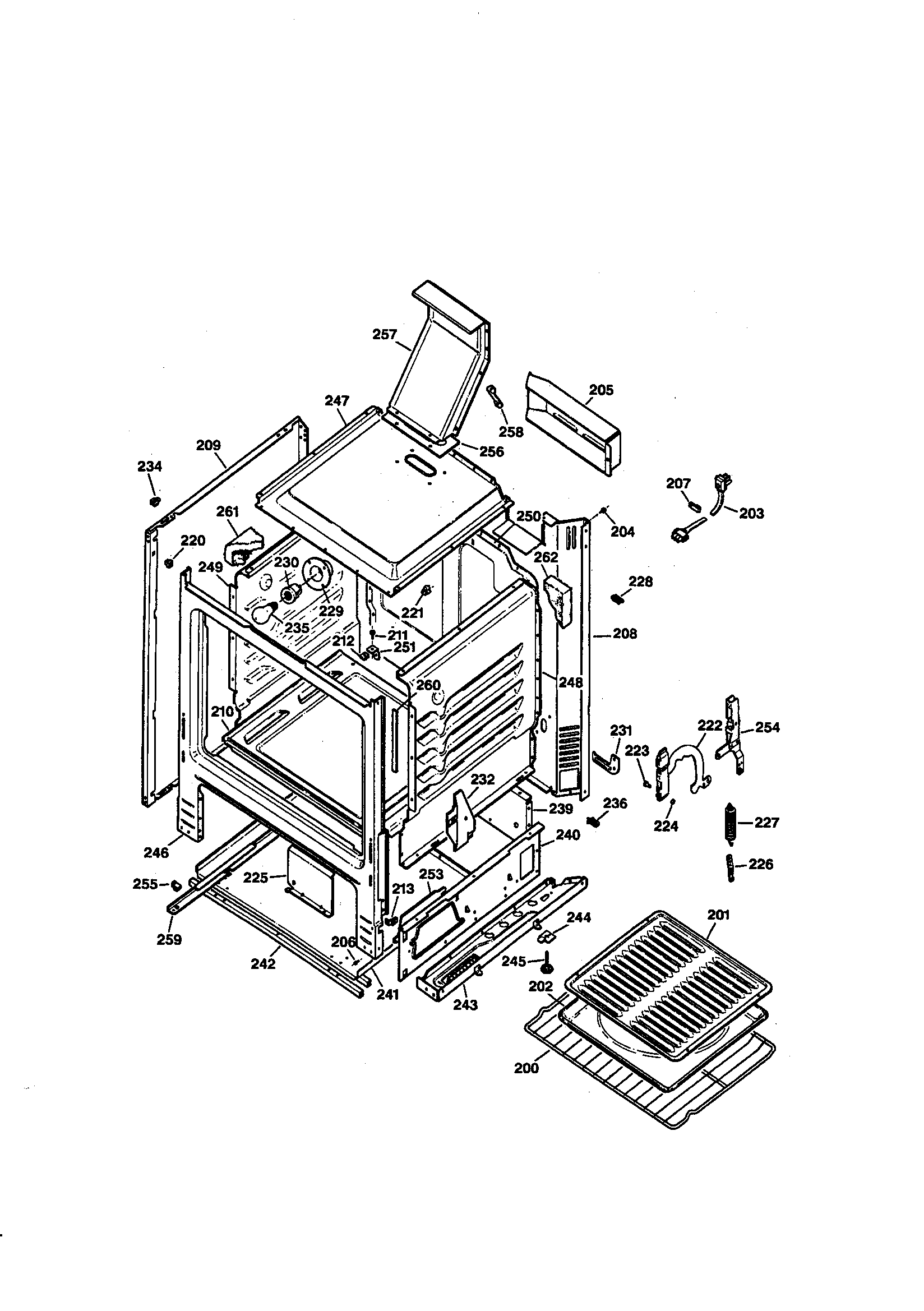 Kenmore 36275275691 body diagram