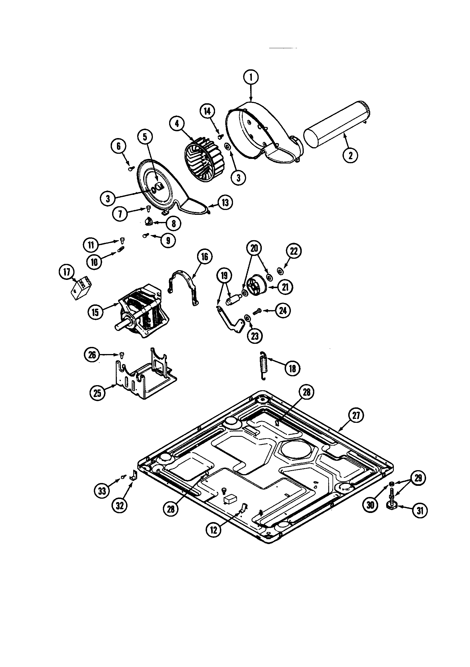 Maytag MDE6000AZG motor drive diagram