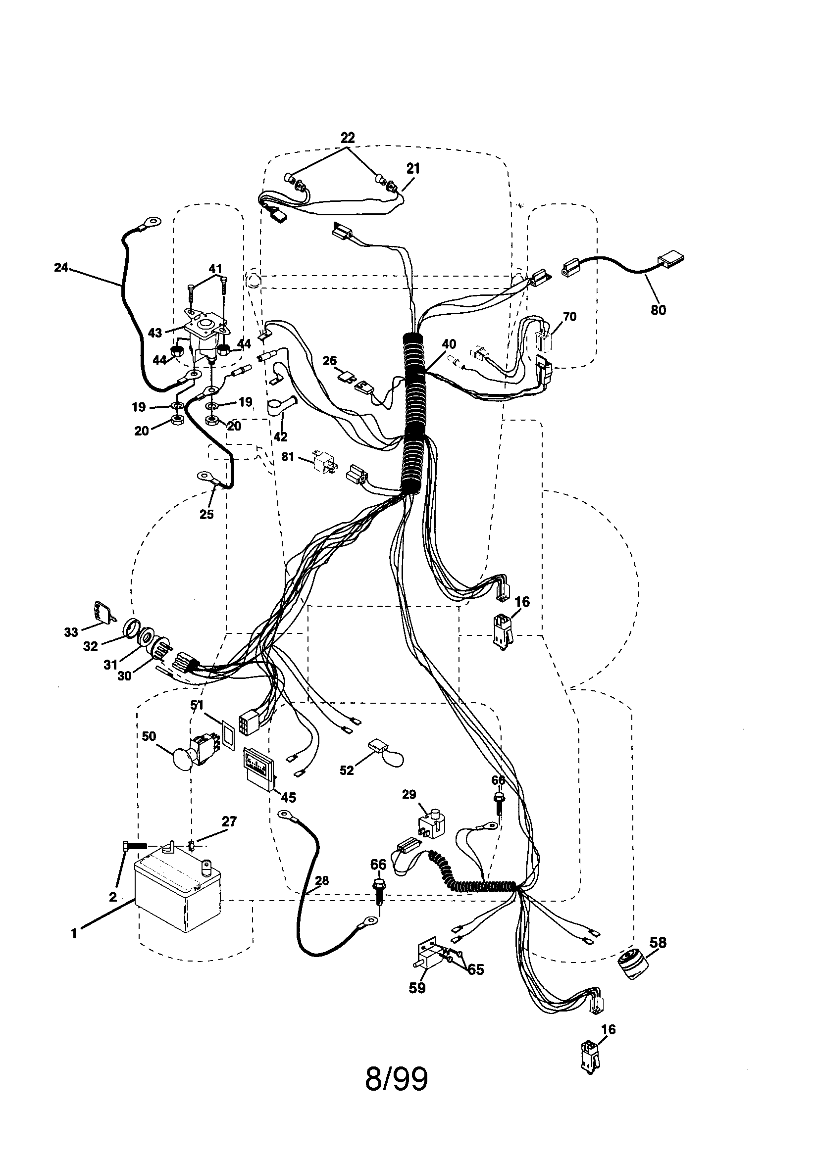 Craftsman 917259440 electrical diagram