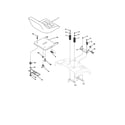Craftsman 917259440 seat assembly diagram