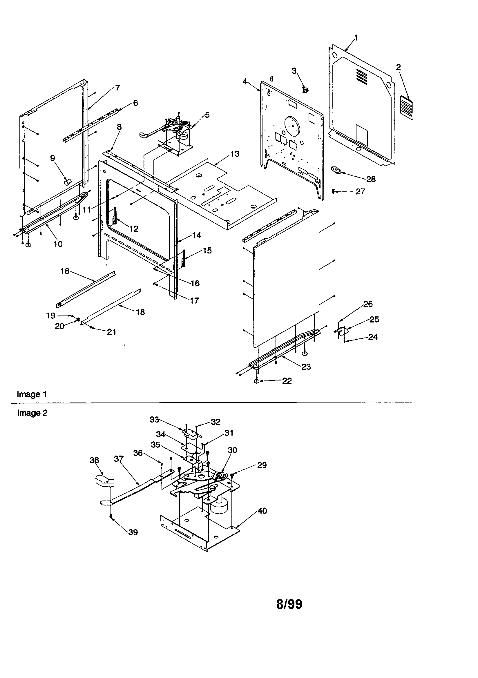 Amana ARTC7003L/P1143690NL cabinet diagram