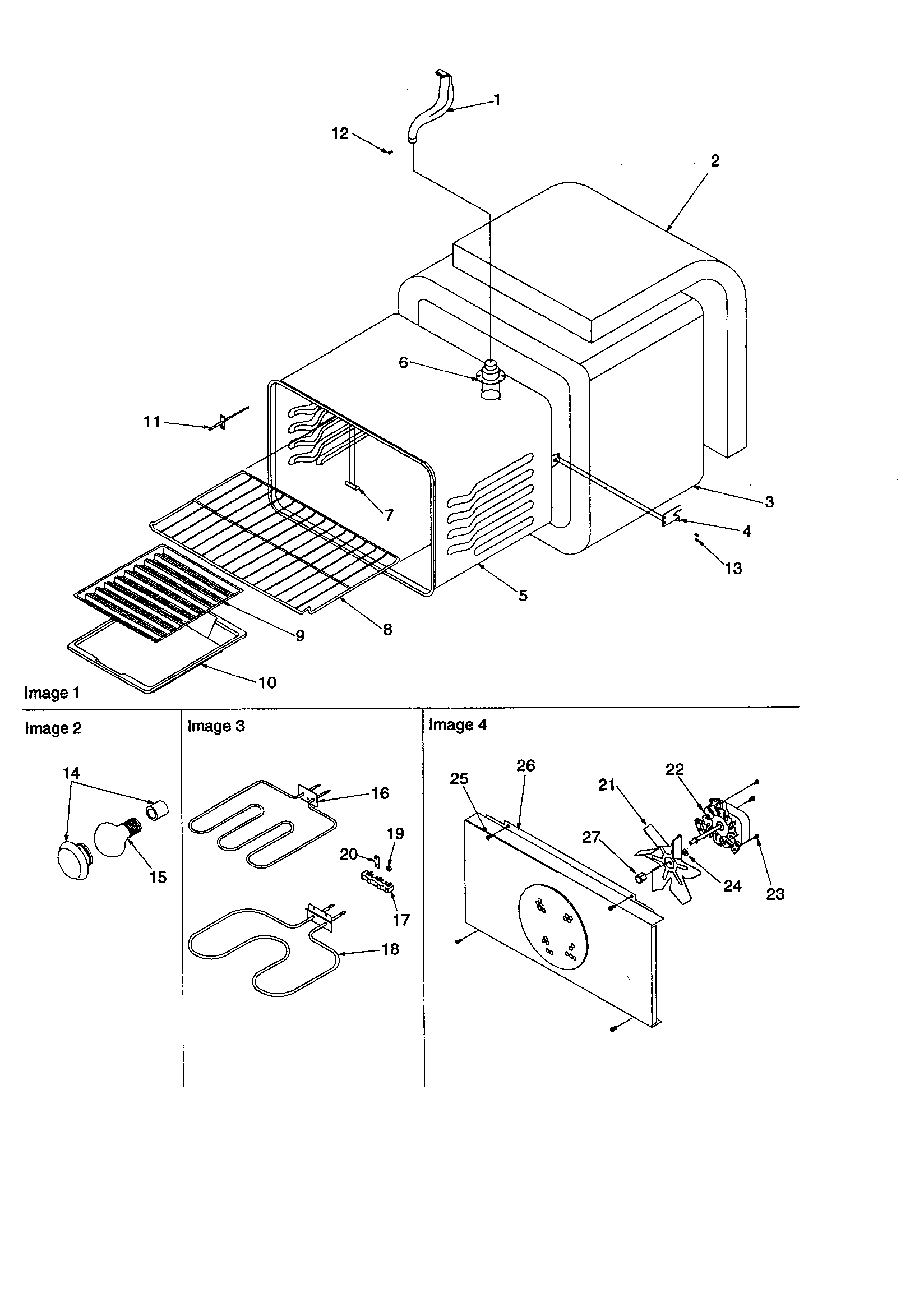 Amana ARTC7003L/P1143690NL cavity diagram