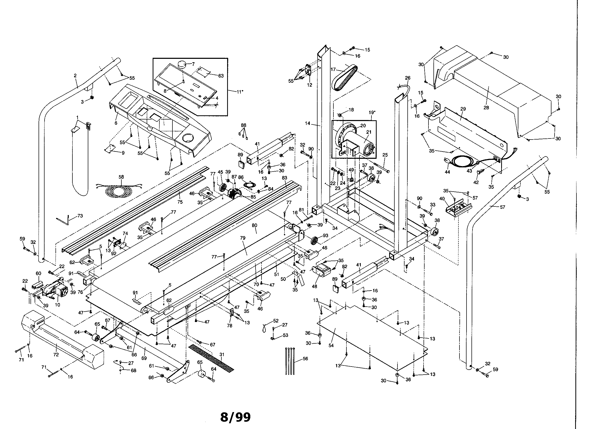 Weslo WLTL39090 weslo cadence 1005 diagram