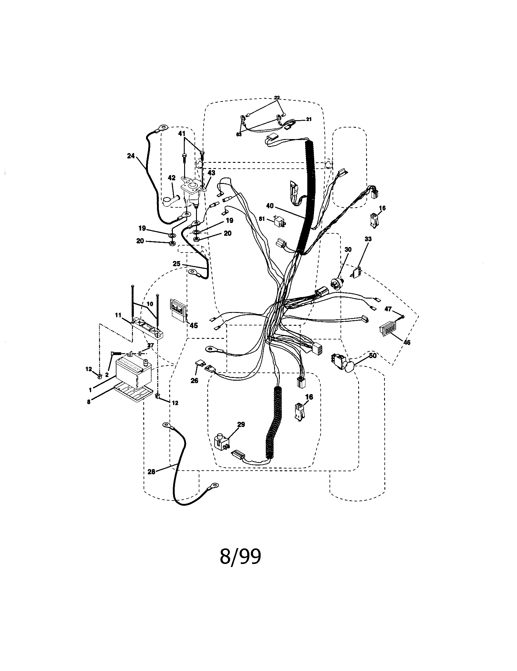 Craftsman 917273201 electrical diagram