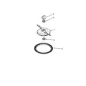 Kenmore 66515979991 lower washarm and strainer diagram