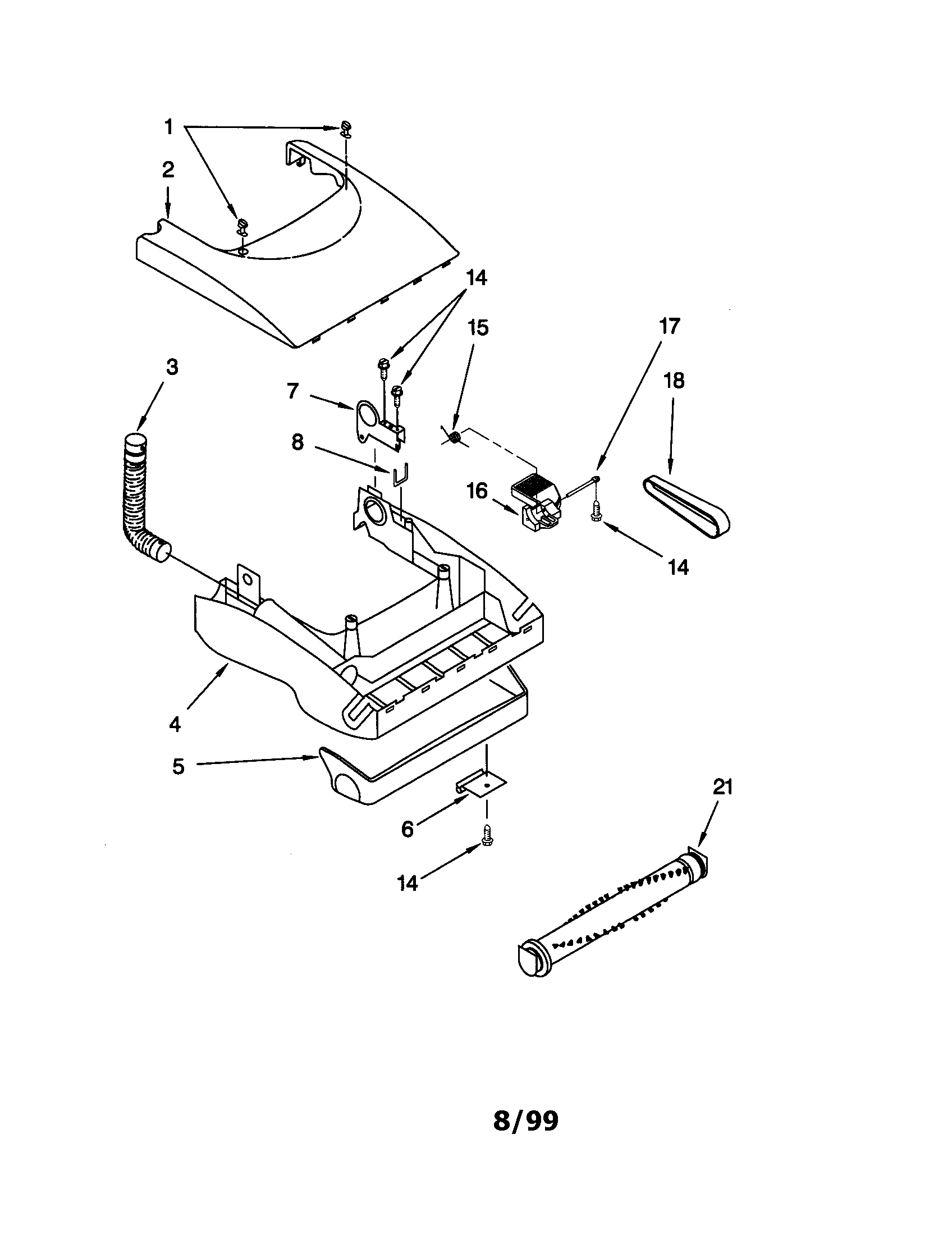 Kenmore 11639099990 nozzle diagram
