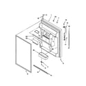 Kenmore 10670972990 refrigerator door diagram
