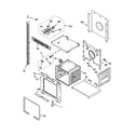 Whirlpool RBD245PDB7 upper oven diagram