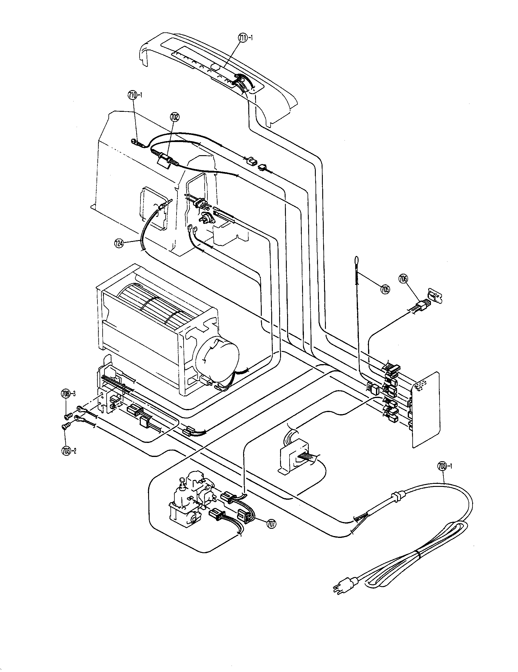 Rinnai RCE-329A operation p.c.b. diagram