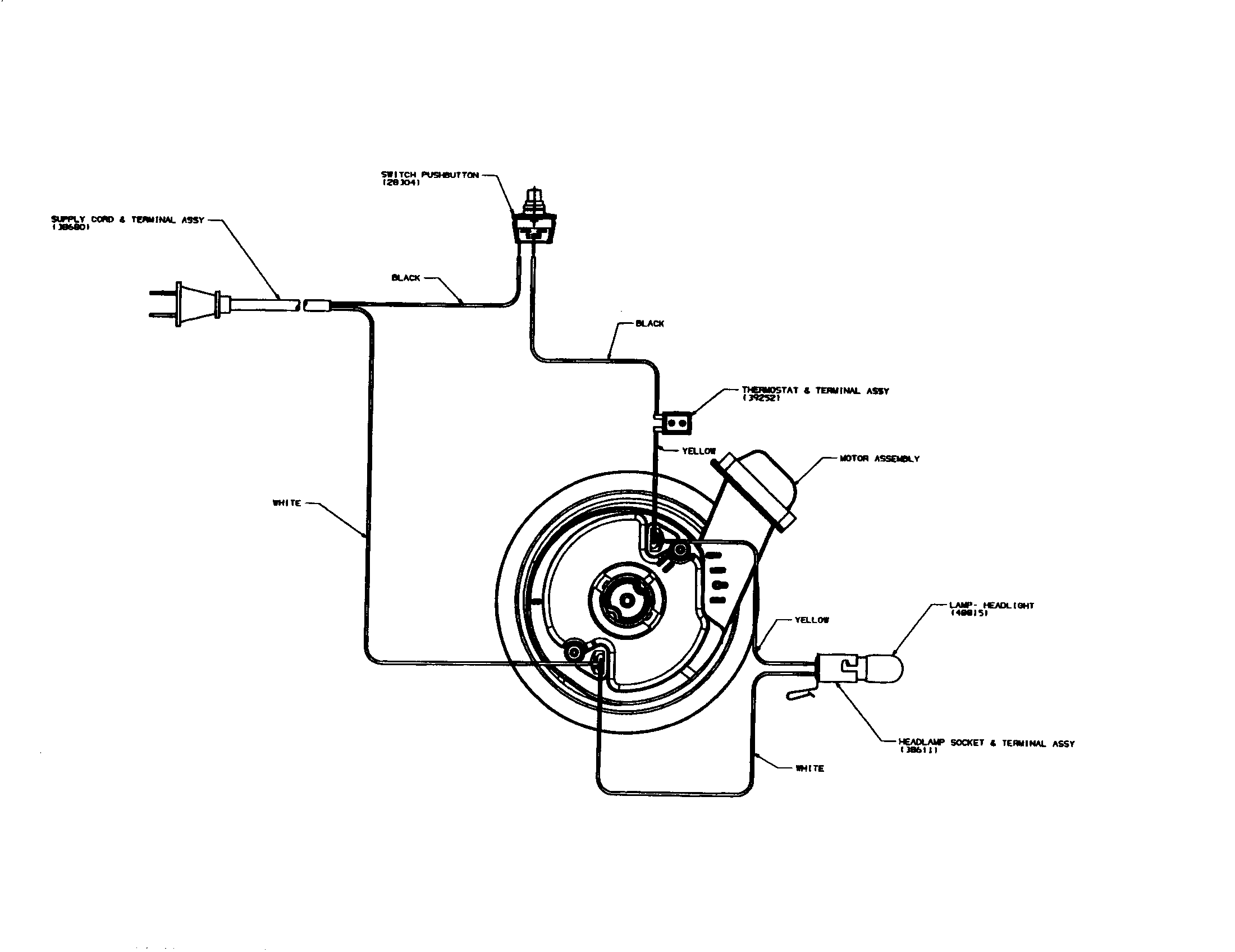 Eureka 4460DT-1 wiring diagram diagram