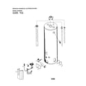 Kenmore 153337000 gas water heater diagram