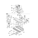 Kenmore 59679147991 machine compartment assembly diagram