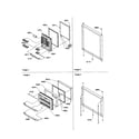 Kenmore 59679147991 door assemblies diagram