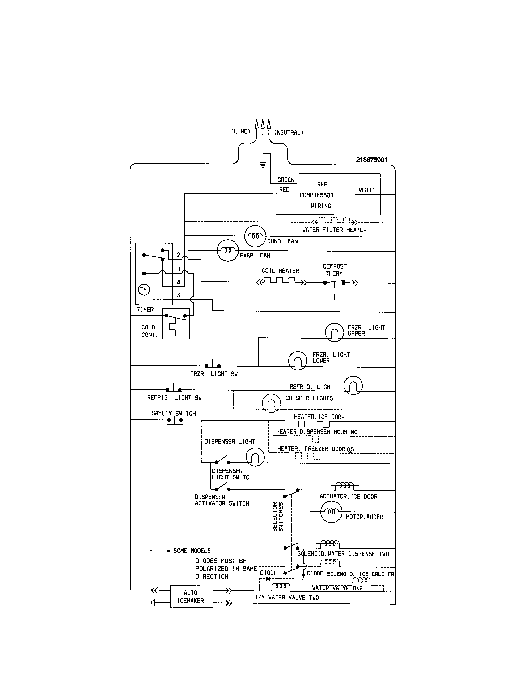 Kenmore 25359682992 wiring schematic diagram