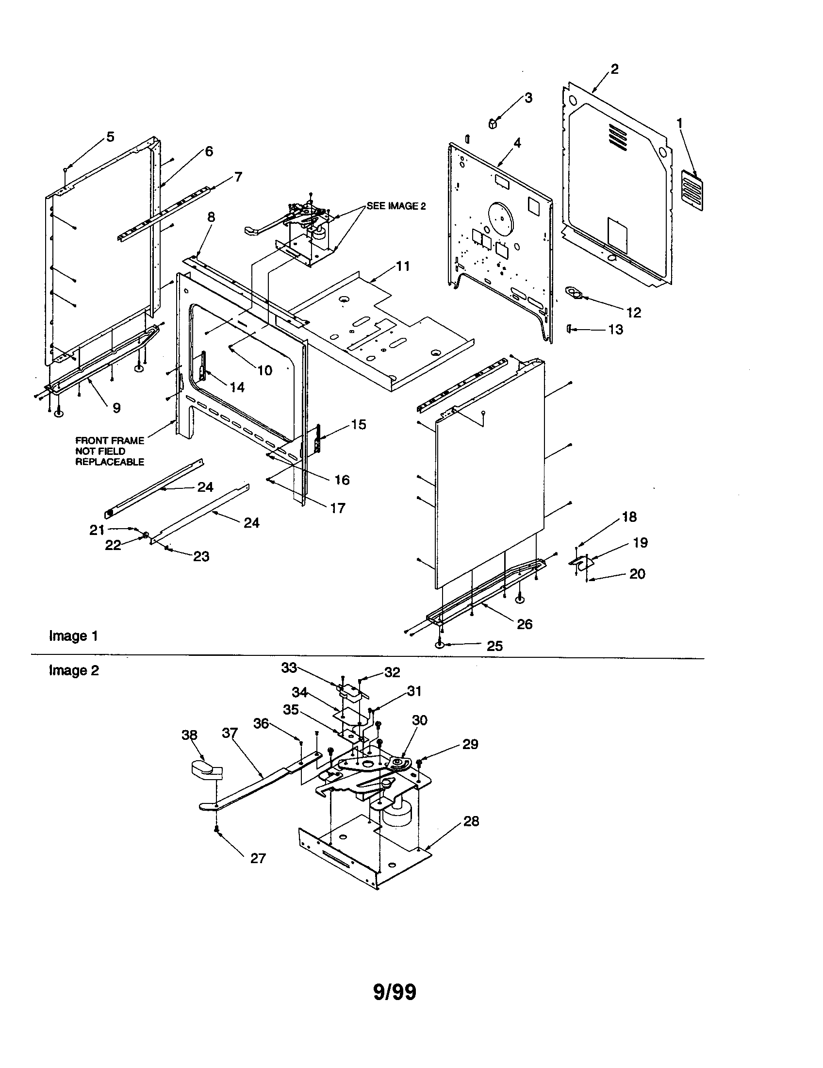 Amana ART6002L-P1143652NL cabinet diagram