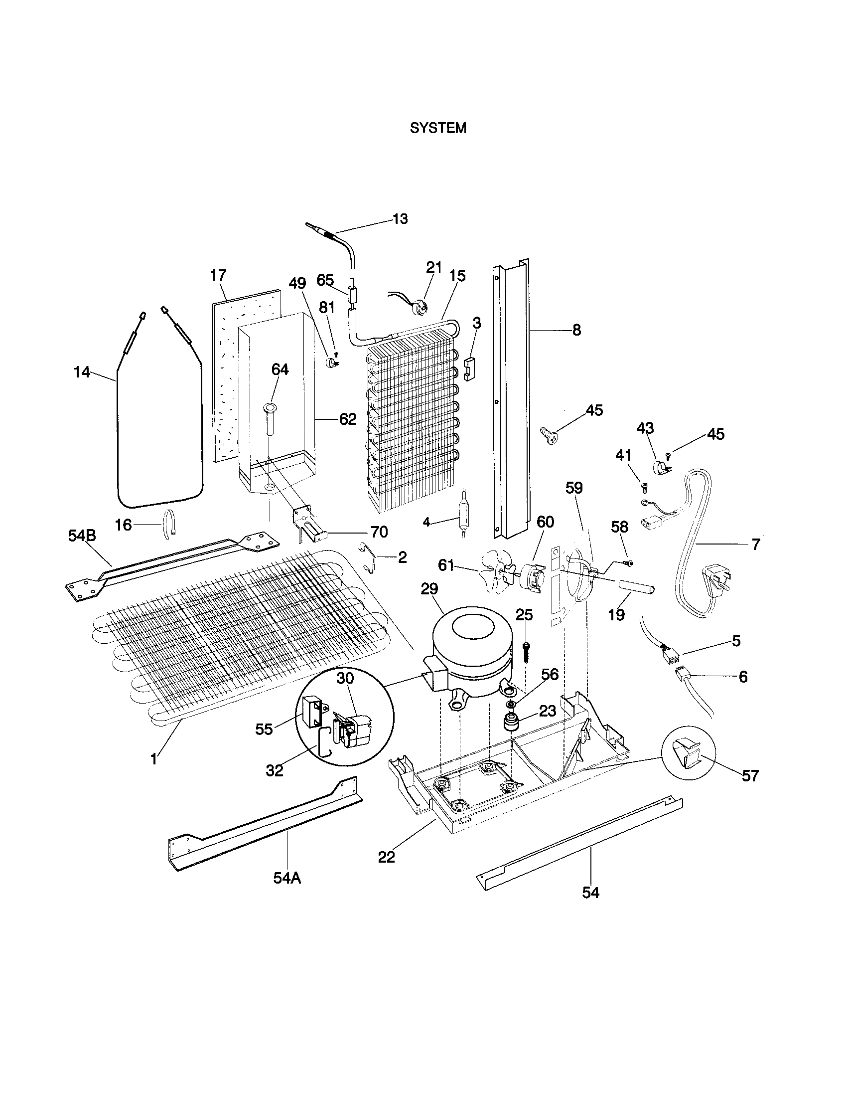 Kenmore 25358085897 system diagram