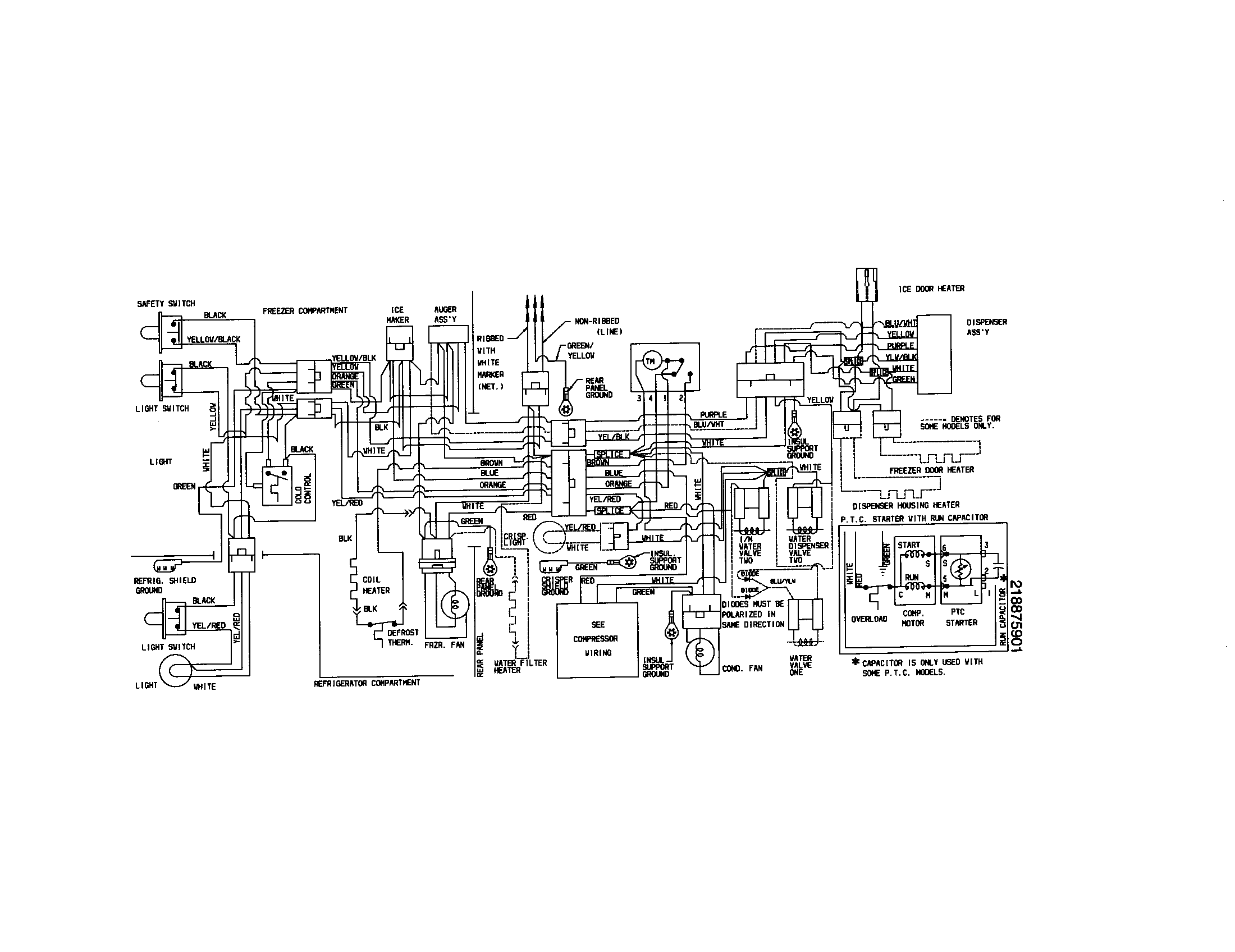 Kenmore 25358085897 wiring diagram diagram