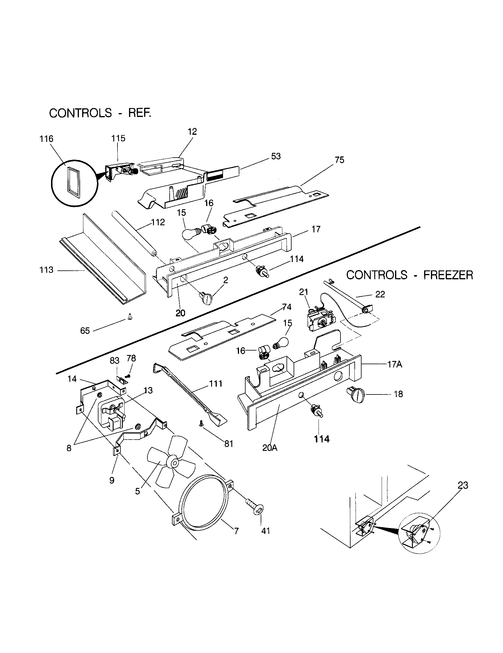 Kenmore 25348027892 controls diagram