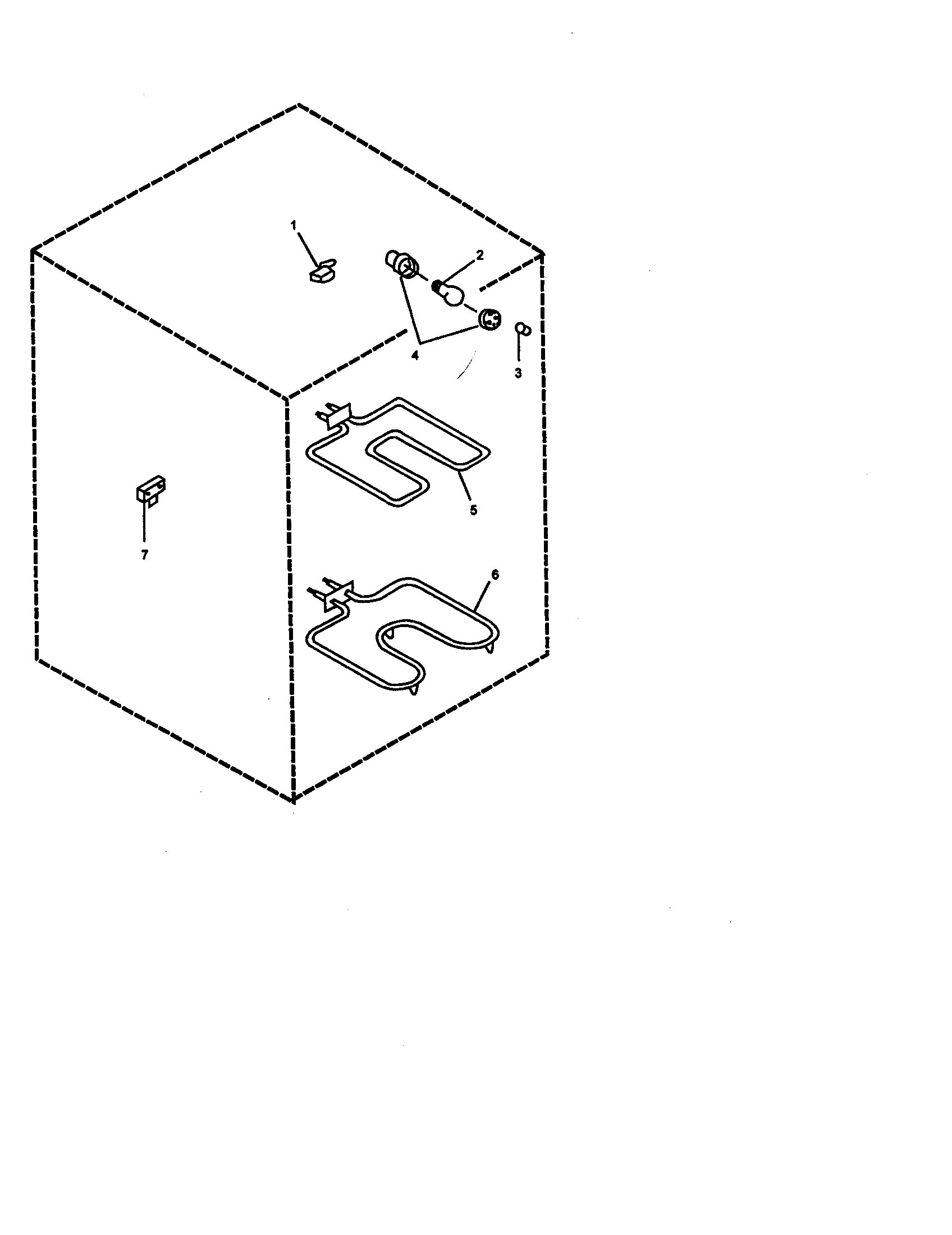 Amana ART6100LL/P1142639NLL electric components diagram