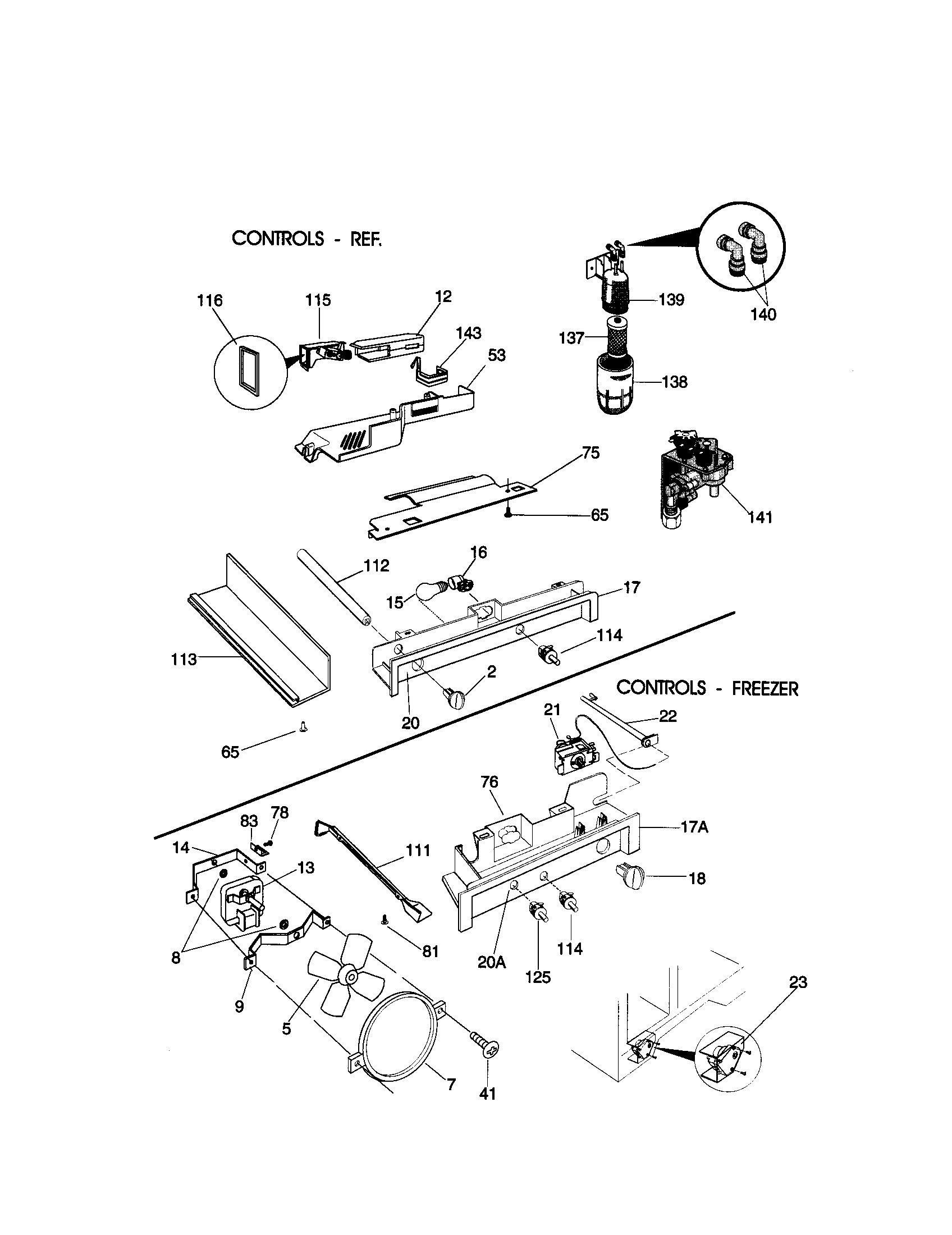 Kenmore 25359683992 controls diagram