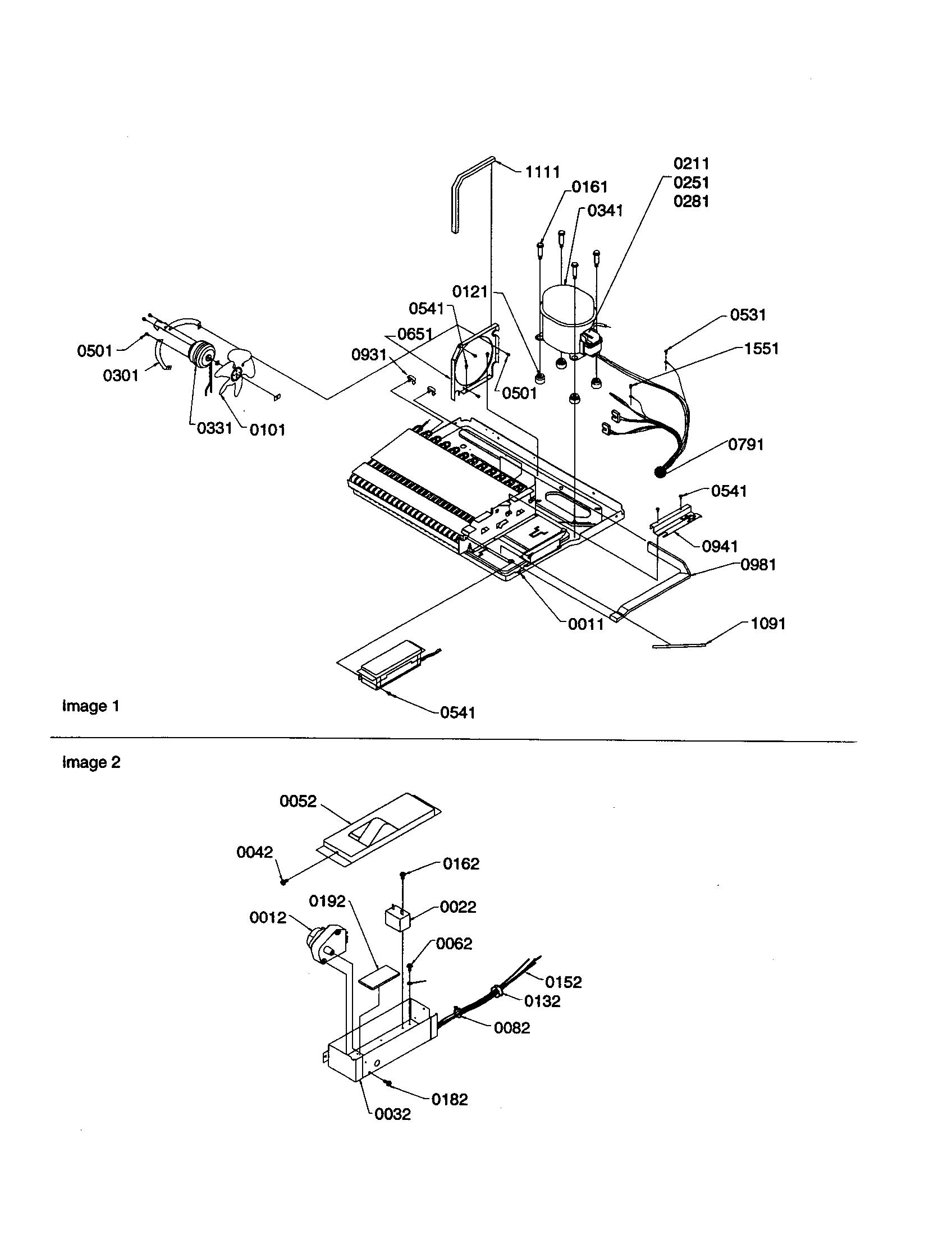 Amana SB21VPSE-P1315603WE machine compartment/h.v. box assy. diagram