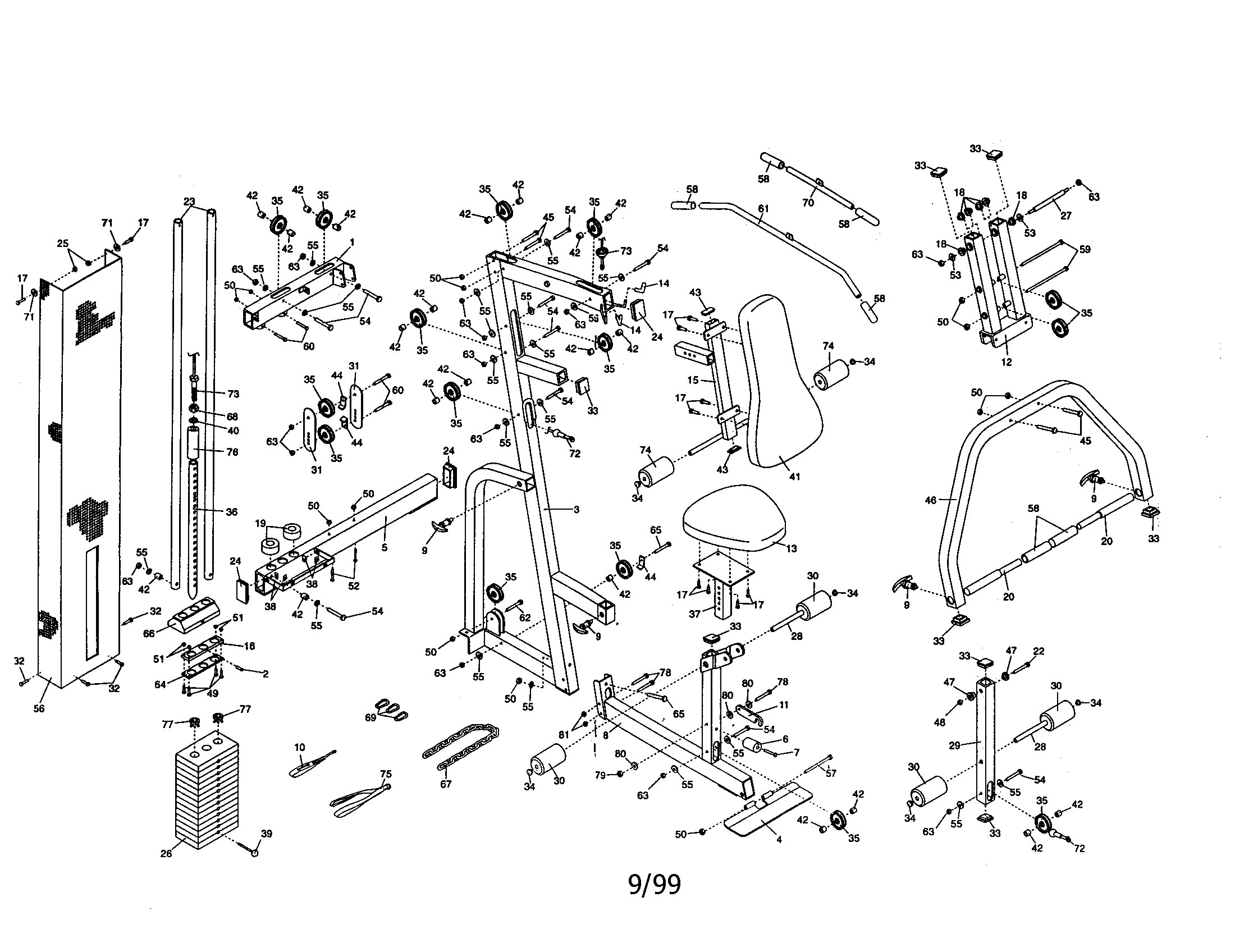 Reebok RBSY82580 reebok 825 diagram