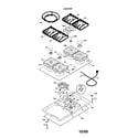 Kenmore 790330140 cooktop diagram