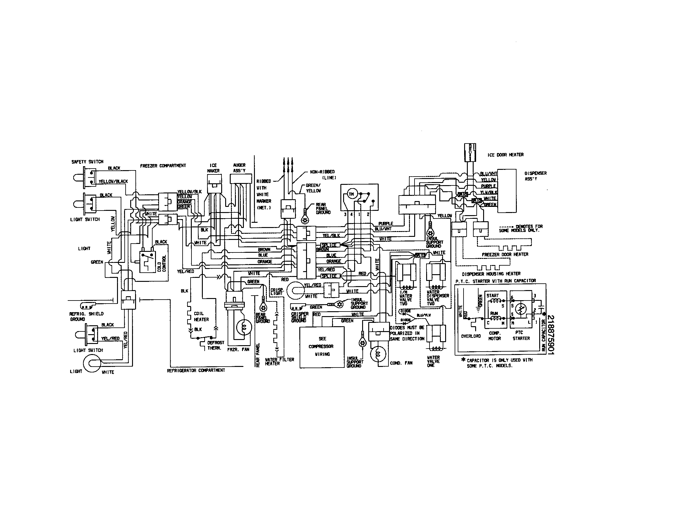 Kenmore 25359482993 wiring diagram diagram