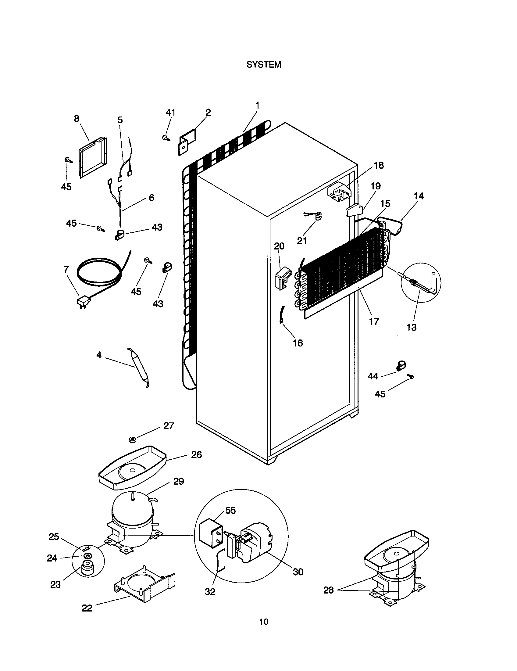 Kenmore 25370132990 system diagram