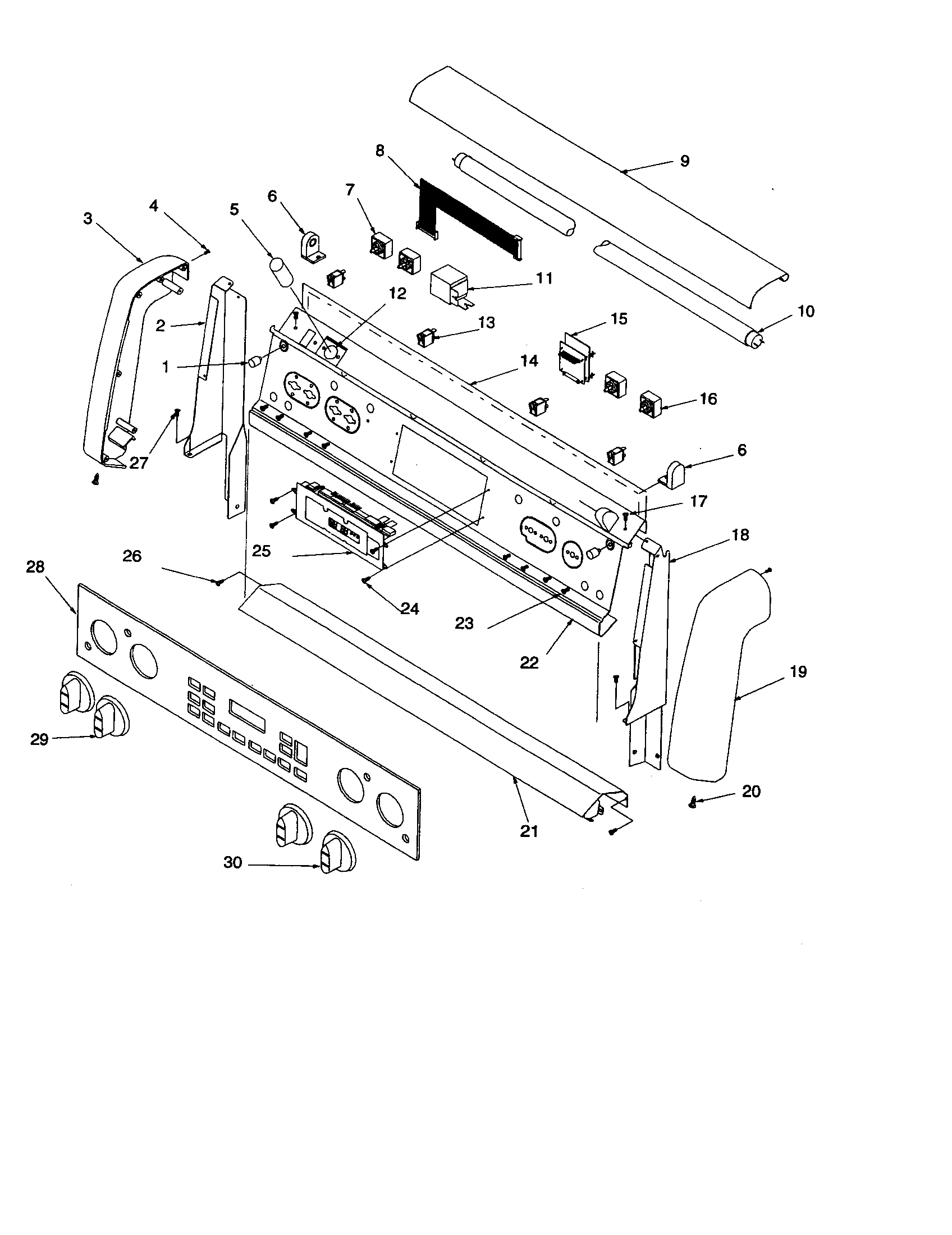 Amana ARTC8600LL/P1143692NLL backguard diagram