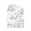 Kenmore 25370152990 ice maker diagram