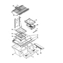Kenmore 10668852990 shelf diagram