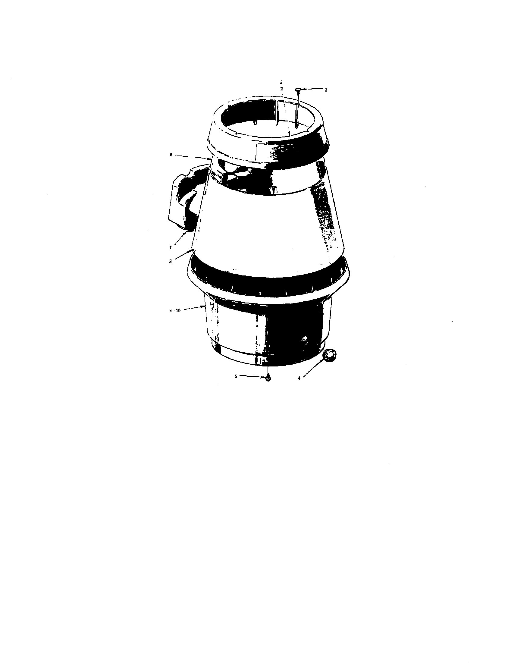 KitchenAid ML-42131 shell unit(kwi and kws) diagram