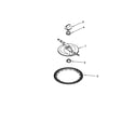 Kenmore 66515979992 lower washerarm and strainer diagram