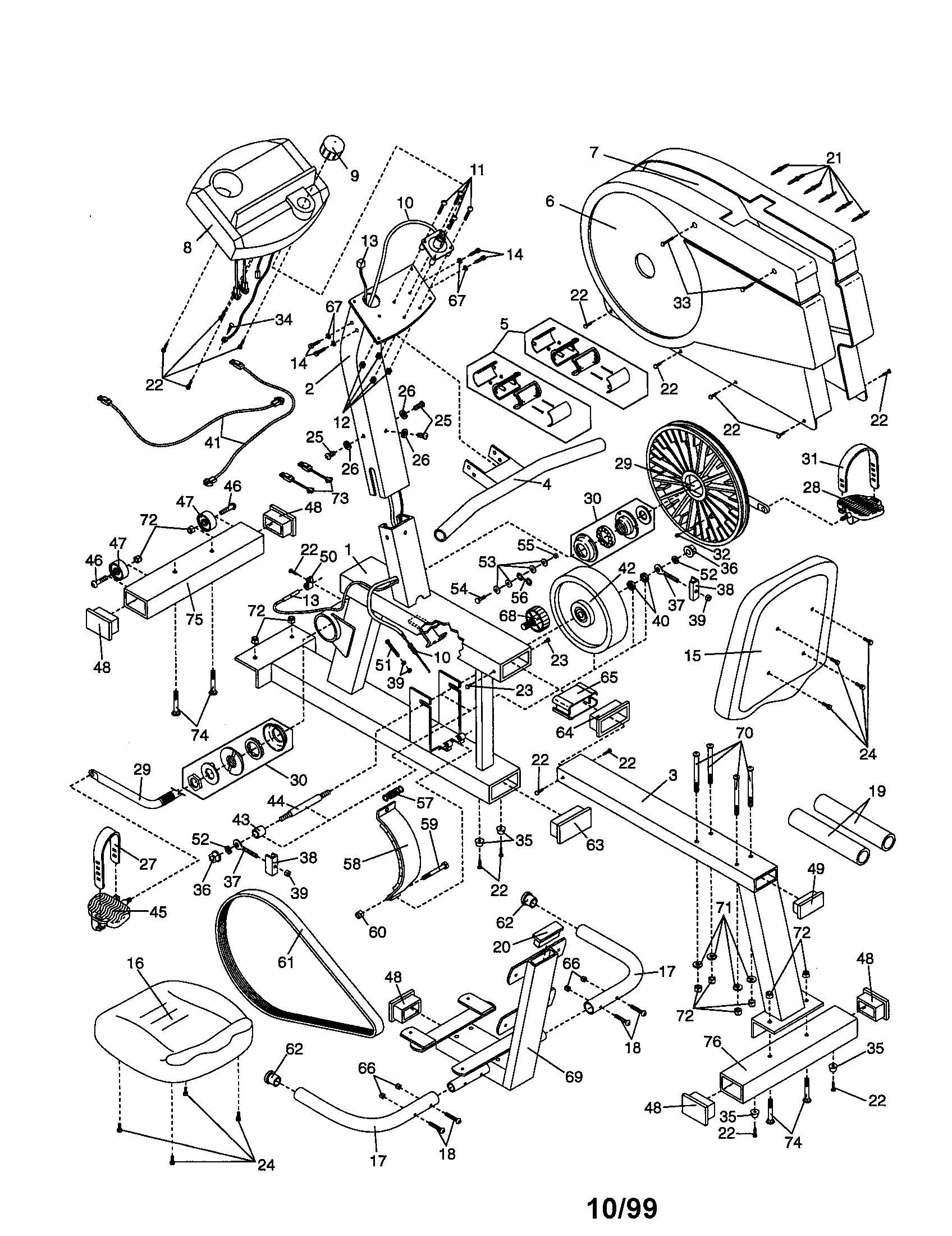 Image IMEX30590 frame assembly diagram