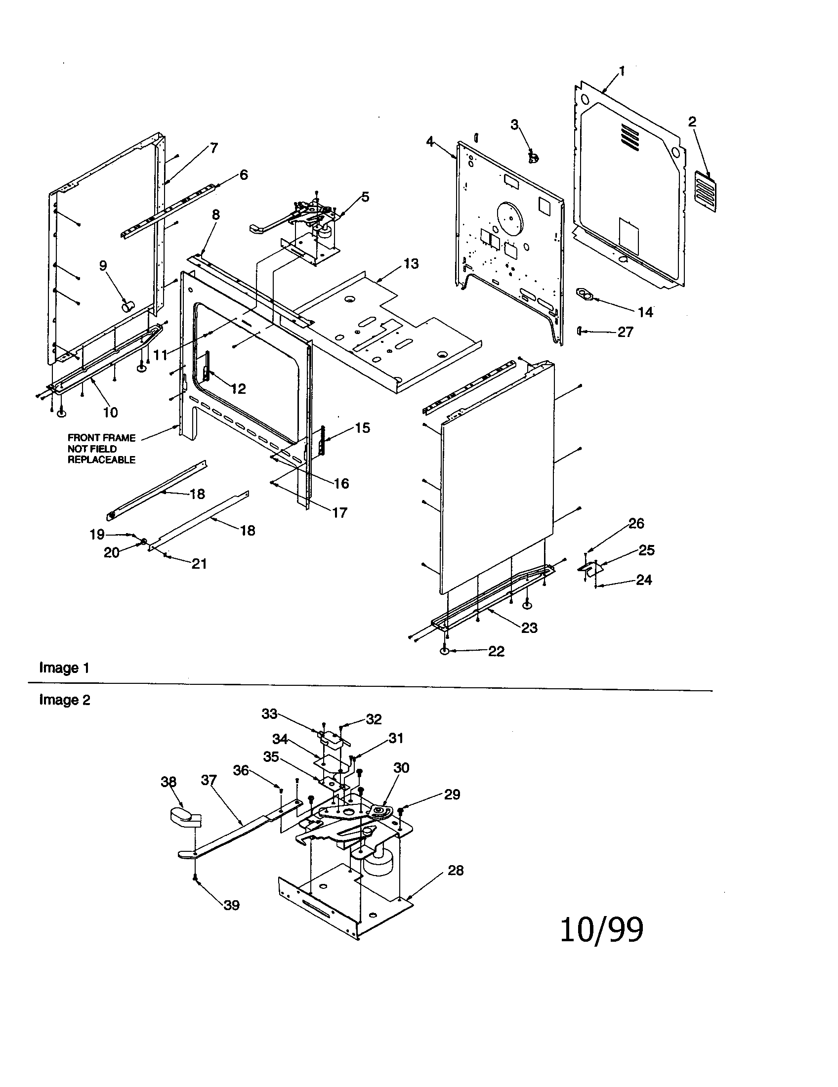 Amana ARTC7114WW-P1143804NWW cabinet diagram