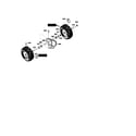 Craftsman 536881130 wheel assembly diagram