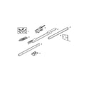 Craftsman 13953661SRT3 rail assembly diagram