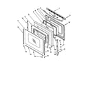 Whirlpool GS395LEHS4 door diagram