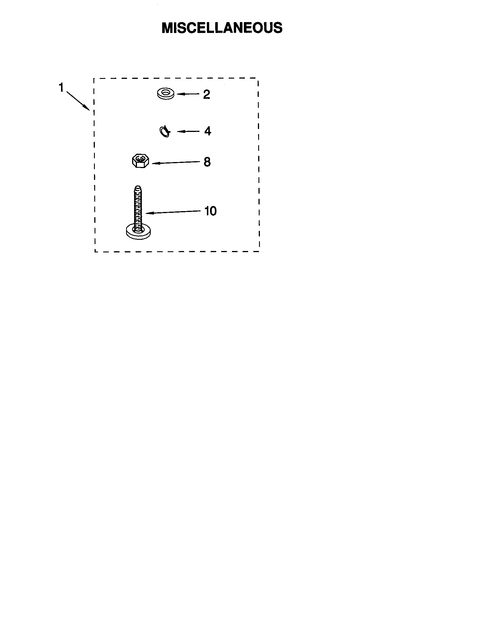 Kenmore 11020442990 miscellaneous diagram
