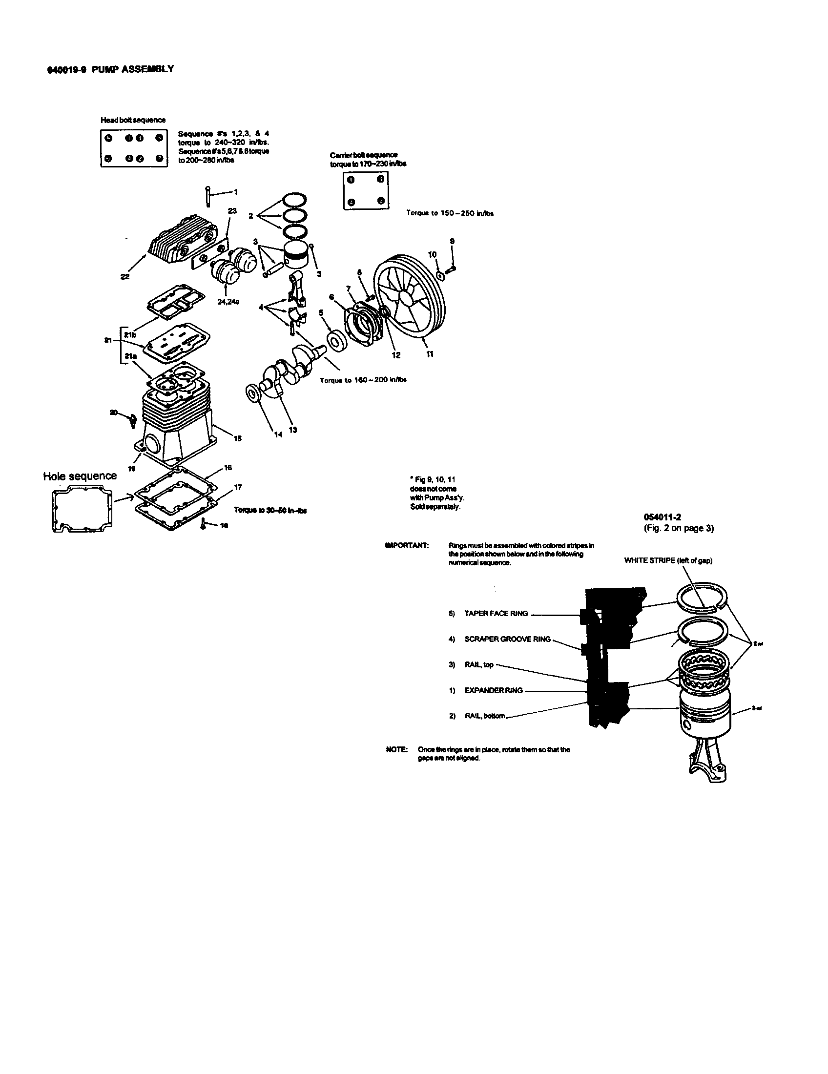 Makita MAC6000 pump assembly diagram