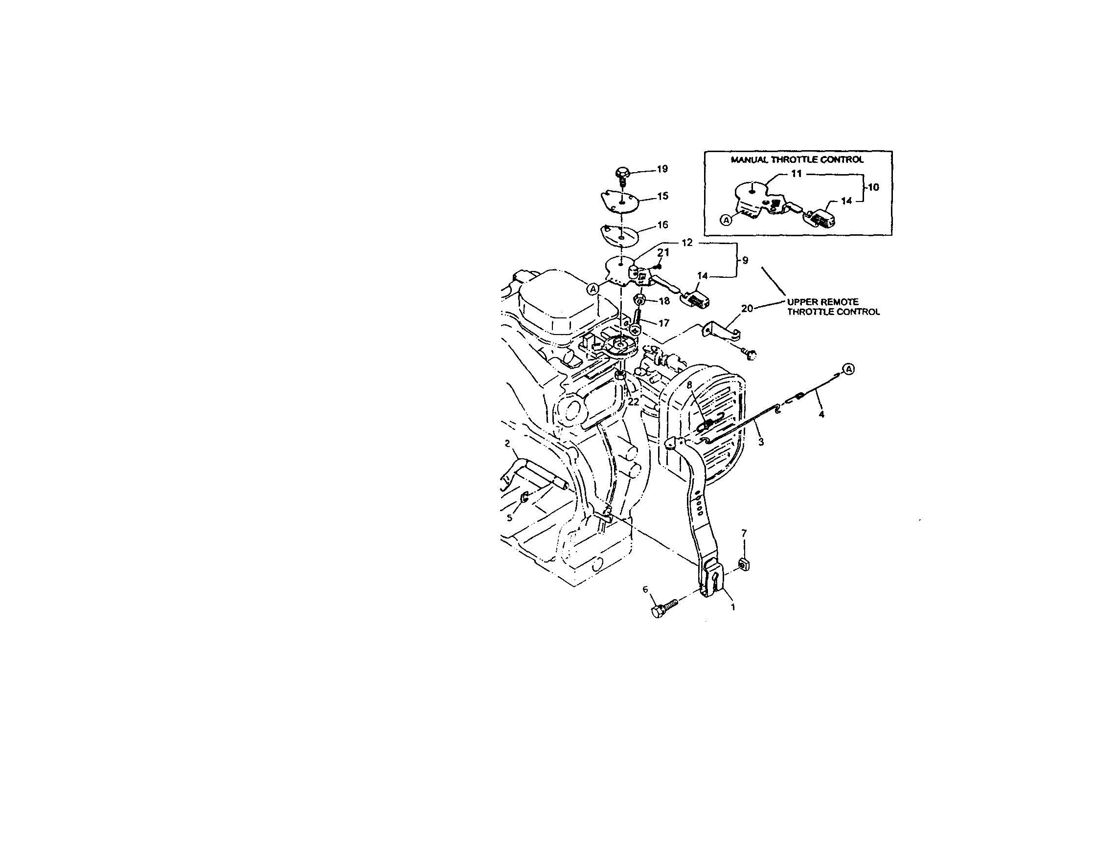 Makita MAC6000 governor shaft diagram