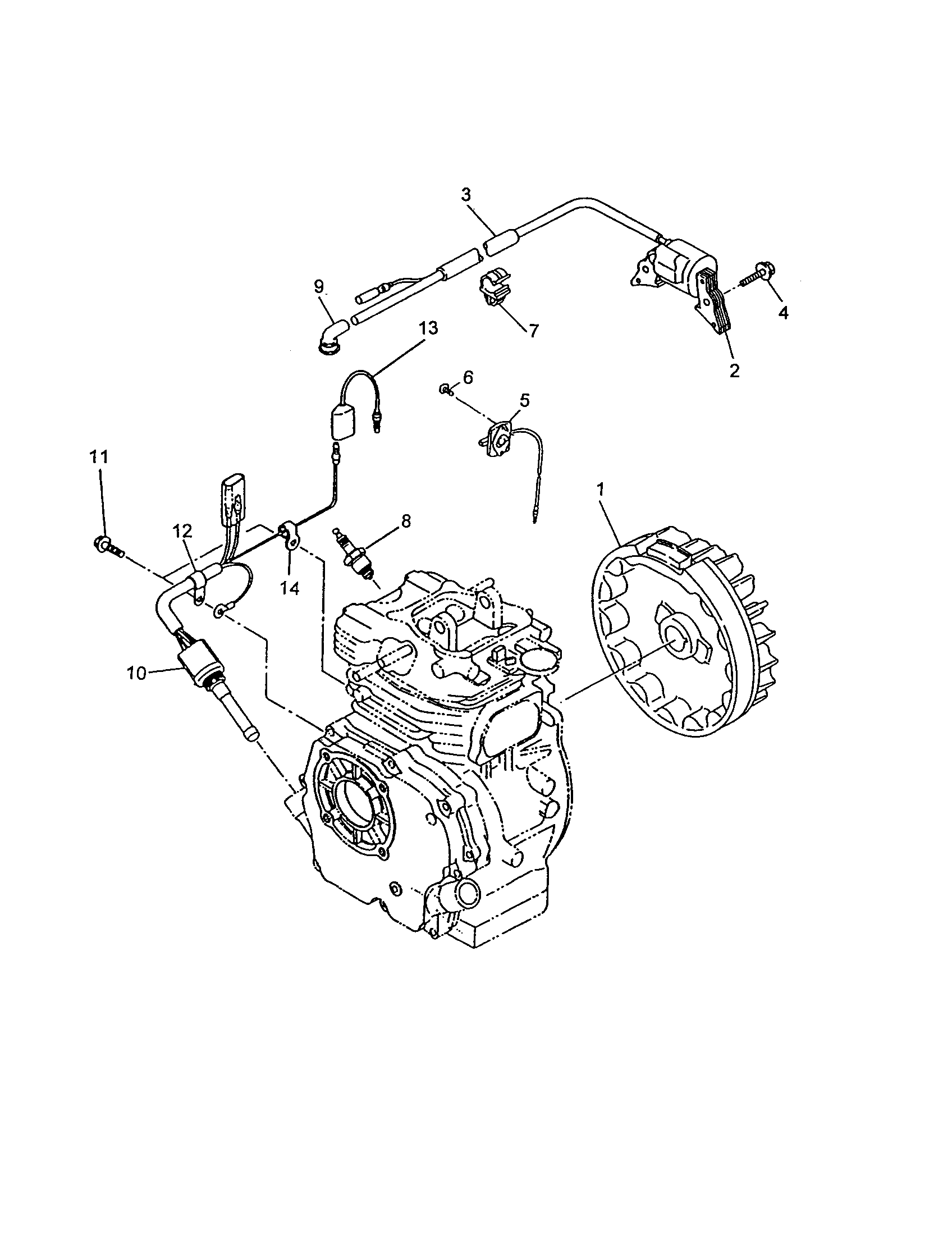 Makita MAC6000 fly wheel diagram